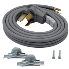 5'  range cords  40/50Amp  3 Wire 10AWG/3C  Gray